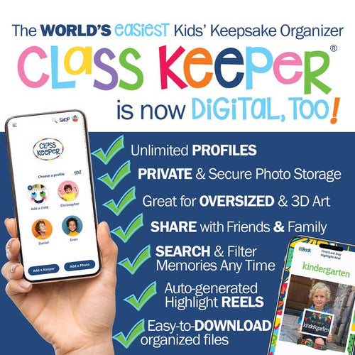 The Class Keeper: First & Last Days of School Memory Book