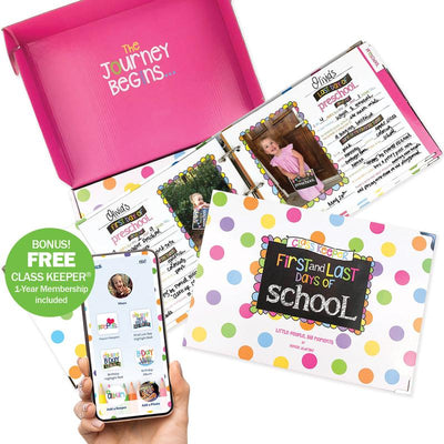 The Class Keeper: First & Last Days of School Memory Book