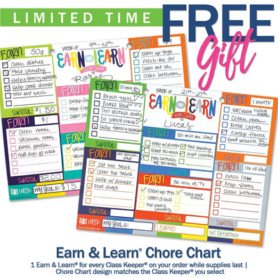 Earn & Learn Chore Chart