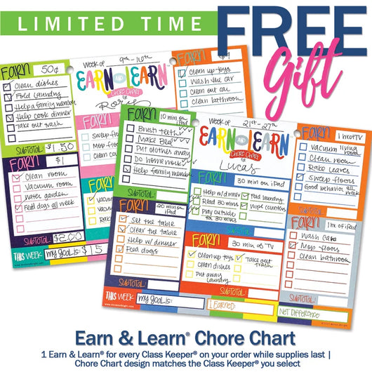 Earn & Learn Chore Chart