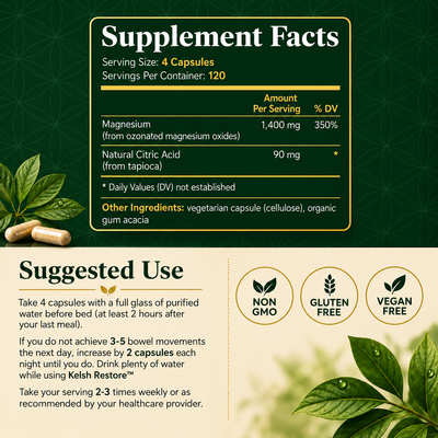 Kelsh Restore™ Debloat Supplement