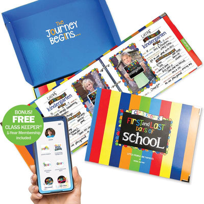 The Class Keeper: First & Last Days of School Memory Book