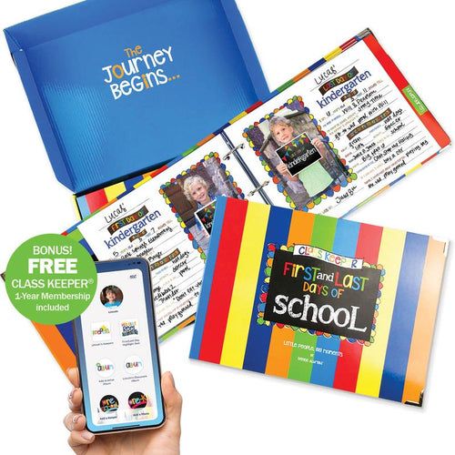 The Class Keeper: First & Last Days of School Memory Book